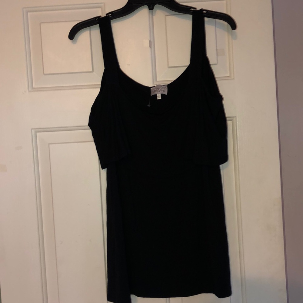 Mary and Mak black tank top